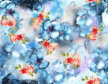 渐变印花华亿平台图片