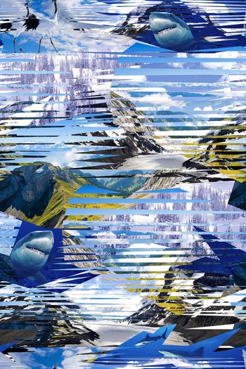 404236-大自然拼贴