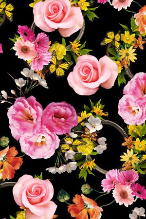 时尚大气印花华亿平台图片