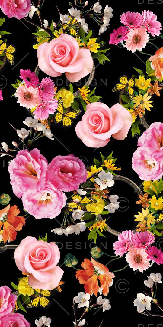 时尚大气印花华亿平台图片