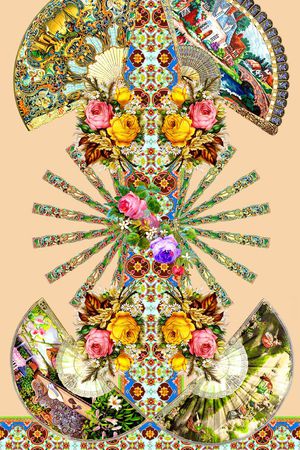 时尚印花华亿平台图片