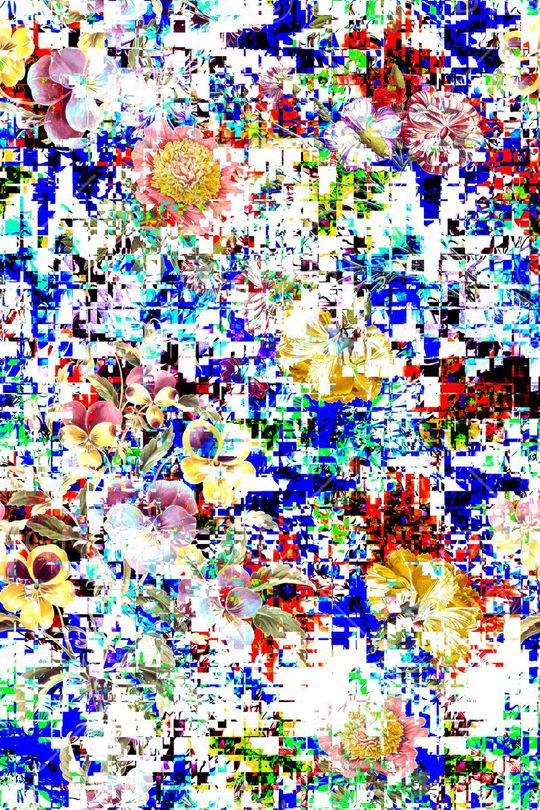 抽象印花华亿平台图片