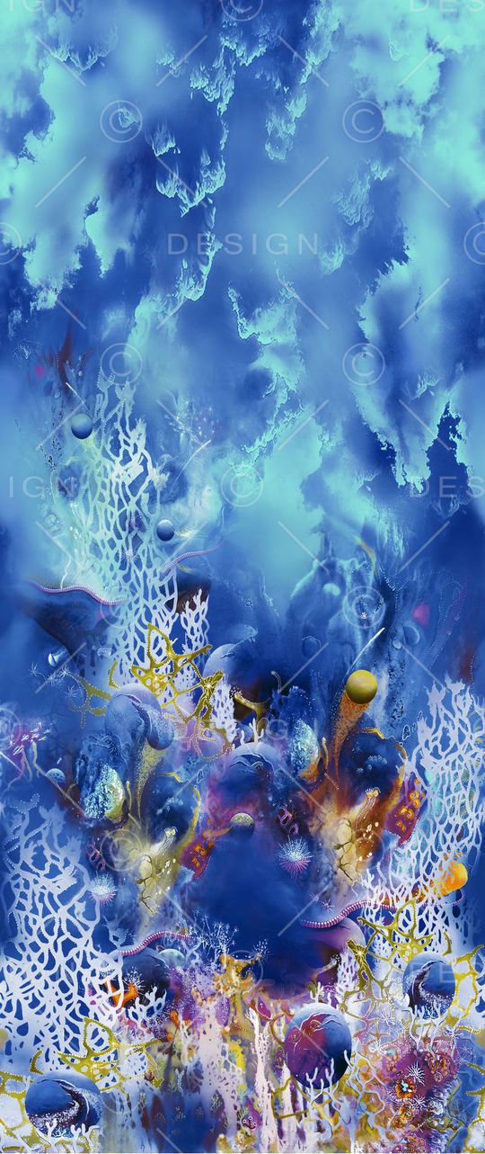 珊瑚印花华亿平台图片