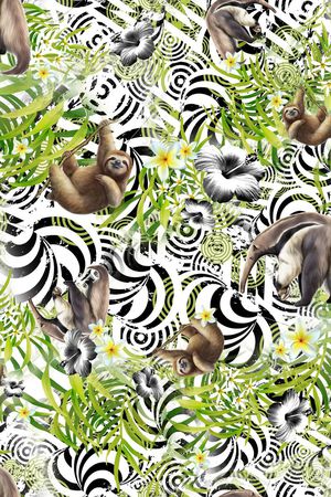 动物印花华亿平台图片