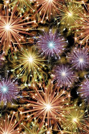 璀璨星空印花华亿平台图片