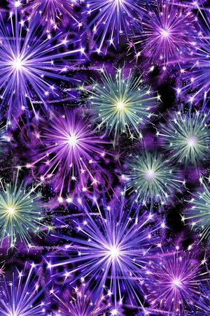 璀璨星空印花华亿平台图片