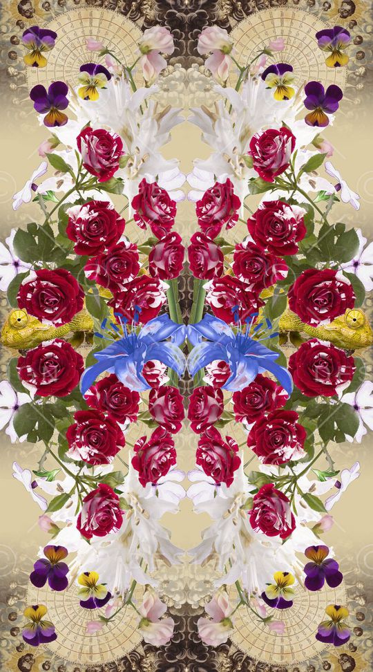 混搭印花华亿平台图片