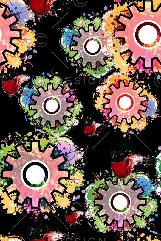 涂鸦印花华亿平台图片