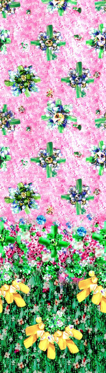 女孩印花华亿平台图片