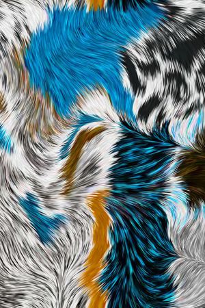 动物纹印花华亿平台图片