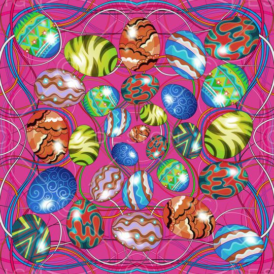 方巾印花华亿平台图片