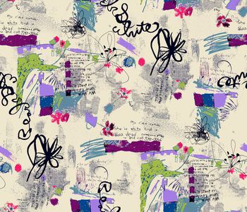 画笔印花华亿平台图片