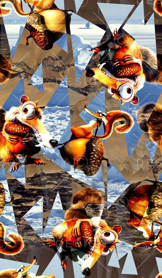 不规则几何印花华亿平台图片