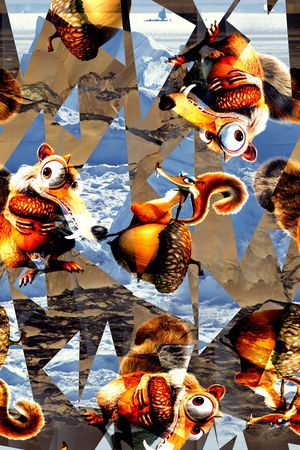 不规则几何印花华亿平台图片