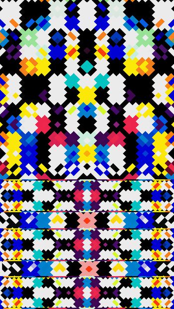 404748-原创几何色块格子阶梯马赛克图案拼贴