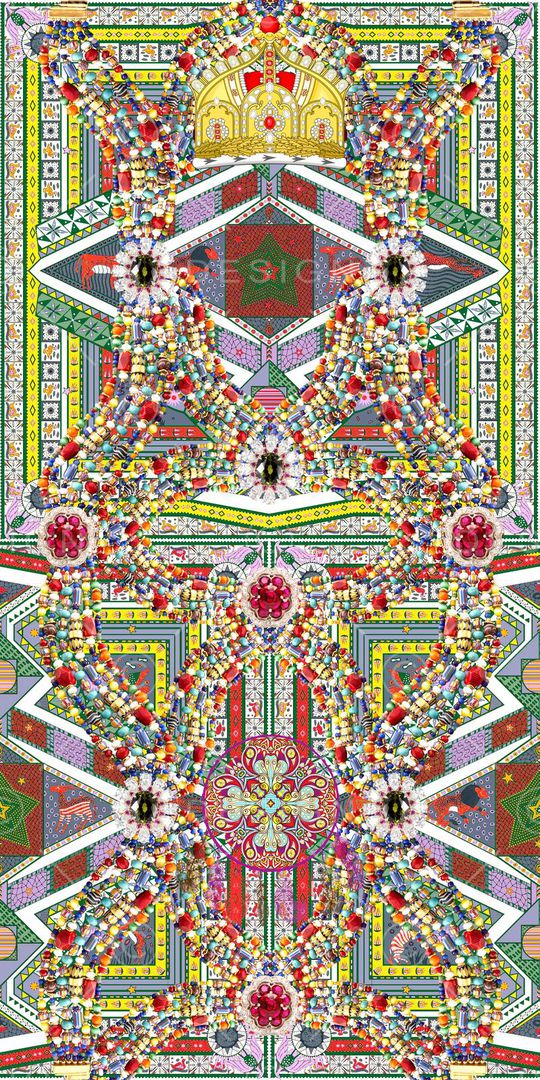 时尚印花华亿平台图片