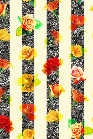 网格印花华亿平台图片