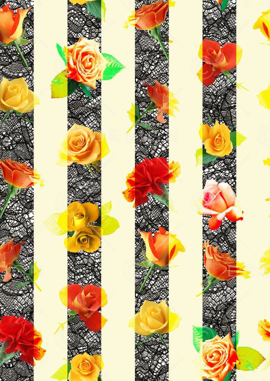 网格印花华亿平台图片