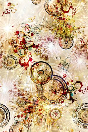 几何印花华亿平台图片