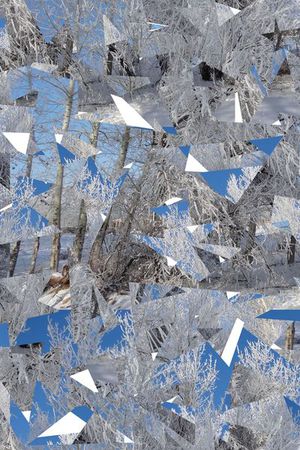 冰冻霜露印花华亿平台图片