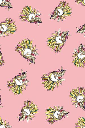 抽象印花华亿平台图片