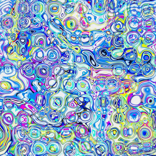 波纹印花华亿平台图片