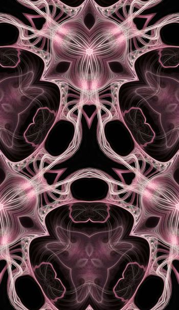 405042-烟雾气体科技图案女装男装衬衣连衣裙