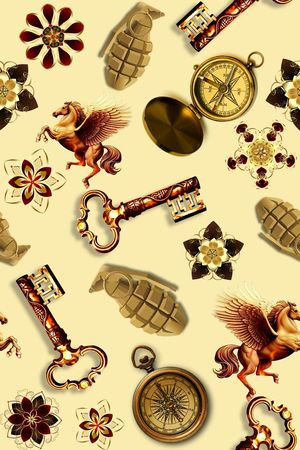 欧式印花华亿平台图片