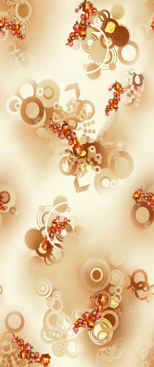 几何波点印花华亿平台图片