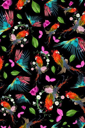 动物印花华亿平台图片