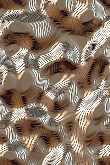 405437-立体精致金属波纹电子高科技等高线起