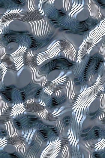 405438-立体精致金属波纹电子高科技等高线起