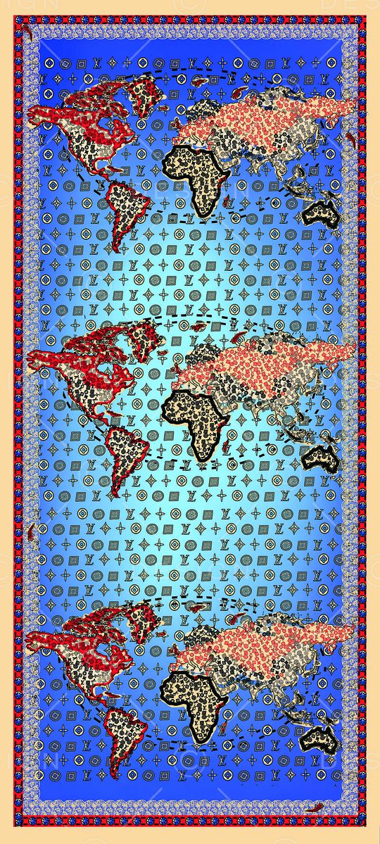 中国风印花华亿平台图片