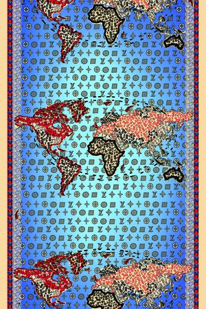 中国风印花华亿平台图片