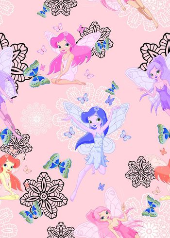 405522-卡通小精灵