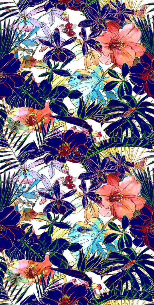 蝴蝶印花华亿平台图片