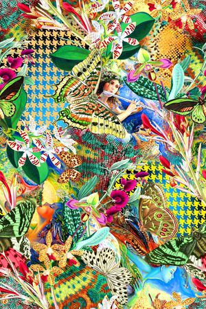 时尚印花华亿平台图片