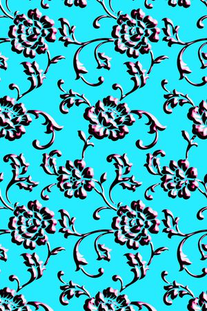 欧式印花华亿平台图片