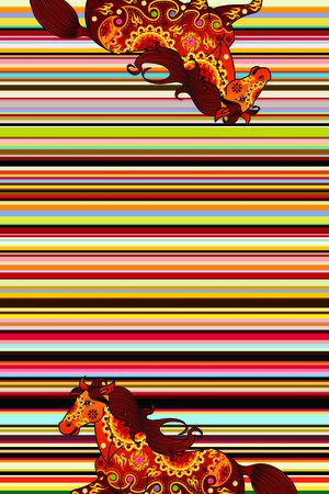 中国风印花华亿平台图片