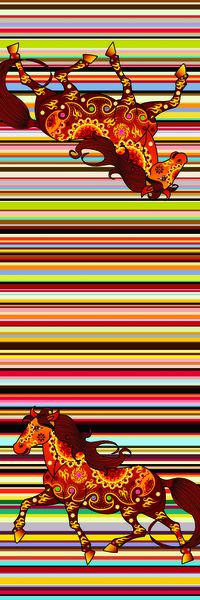 中国风印花华亿平台图片