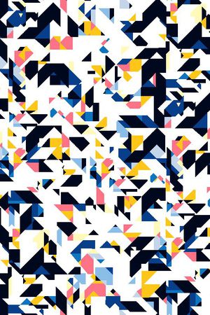 几何印花华亿平台图片