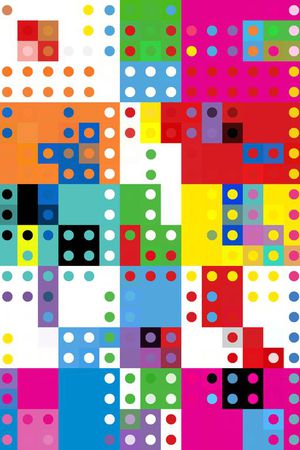 方格印花华亿平台图片