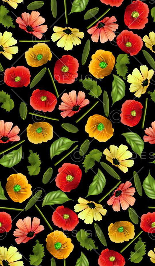 清新印花华亿平台图片