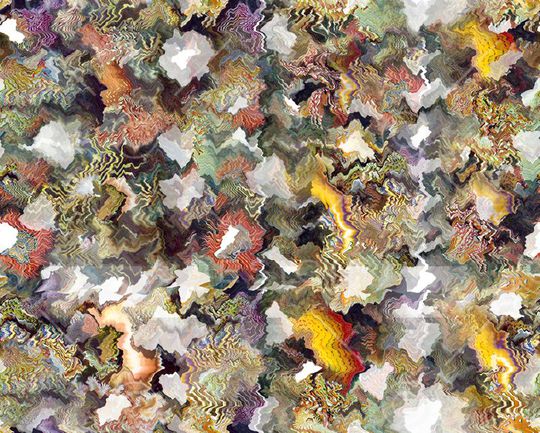 波浪印花华亿平台图片