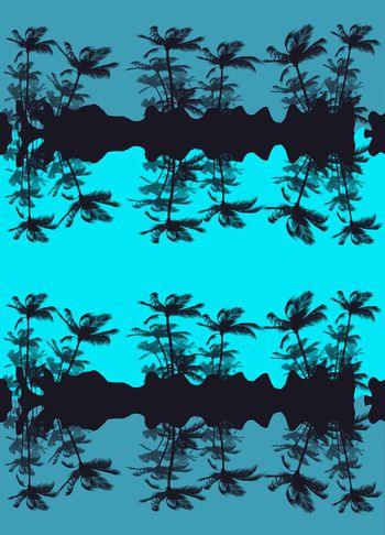 夏威夷风格印花华亿平台图片