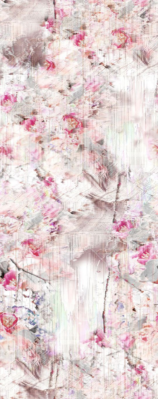 抽象花卉印花华亿平台图片