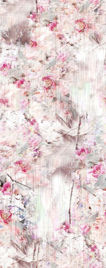 抽象花卉印花华亿平台图片