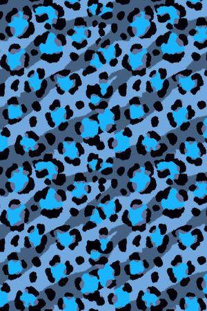 豹纹印花华亿平台图片