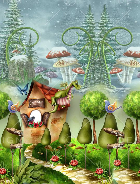 卡通印花华亿平台图片