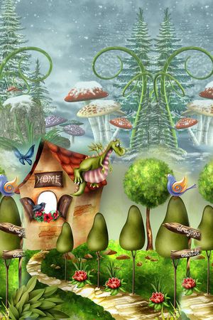 卡通印花华亿平台图片